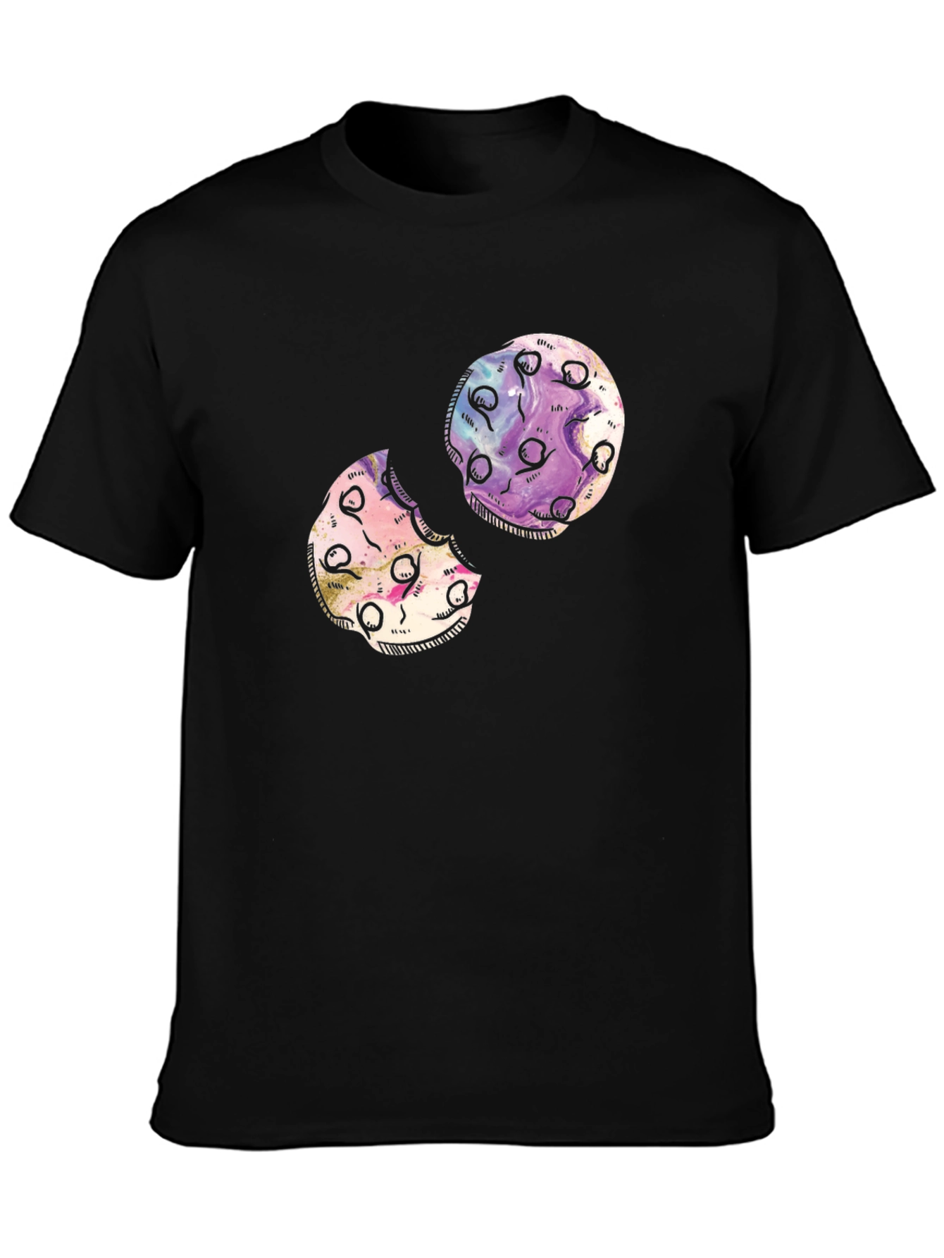 Cookie Bite T-Shirt -  Unique Graphic Tee