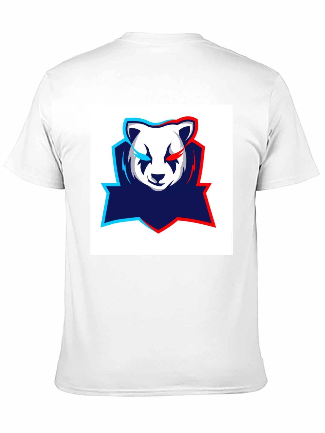 Mens Black Graphic Tee - Panda Esports Logo