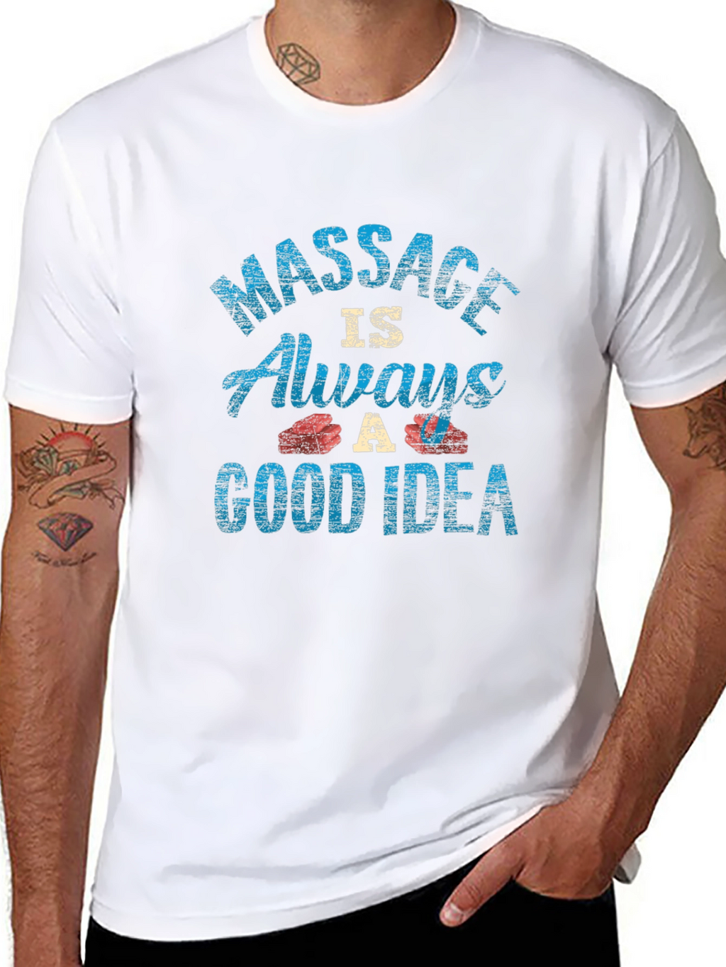 Massage Always A Good Idea Graphic Tee