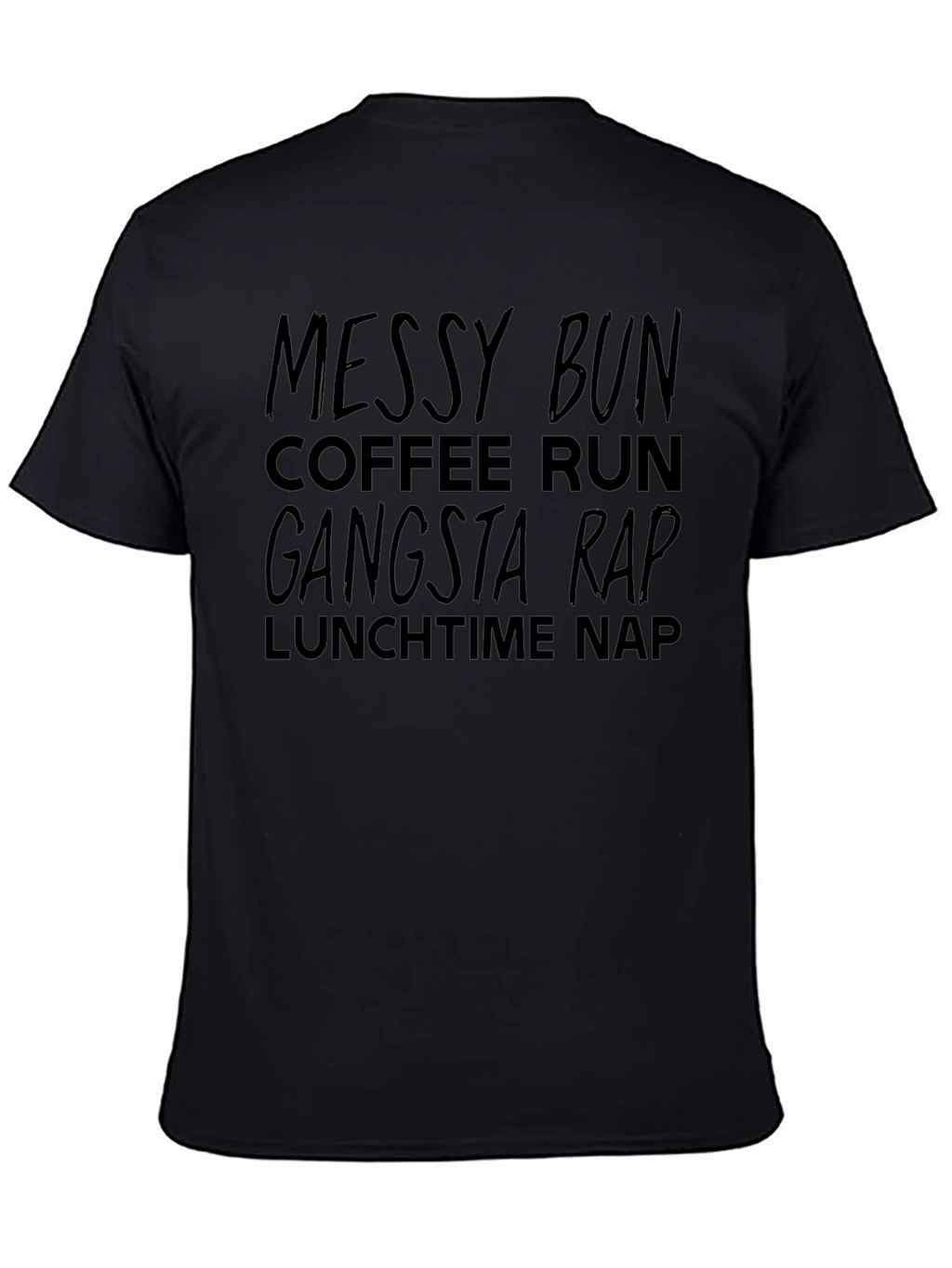 Messy Bun Coffee Run Graphic Tee