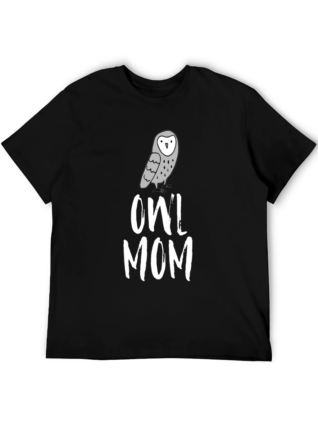 Owl Mom T-Shirt - Cute Graphic Tee