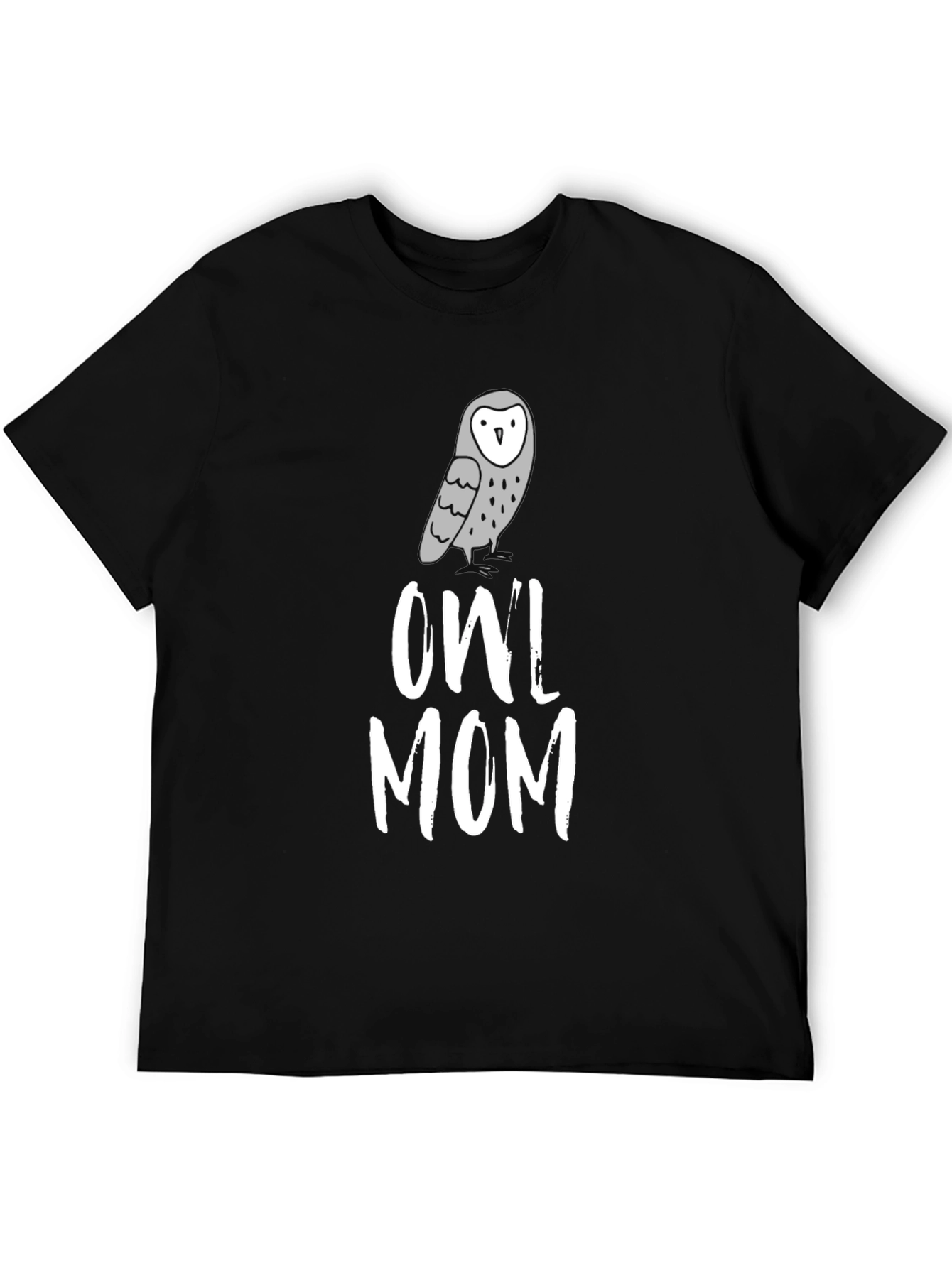 Owl Mom T-Shirt - Cute Graphic Tee