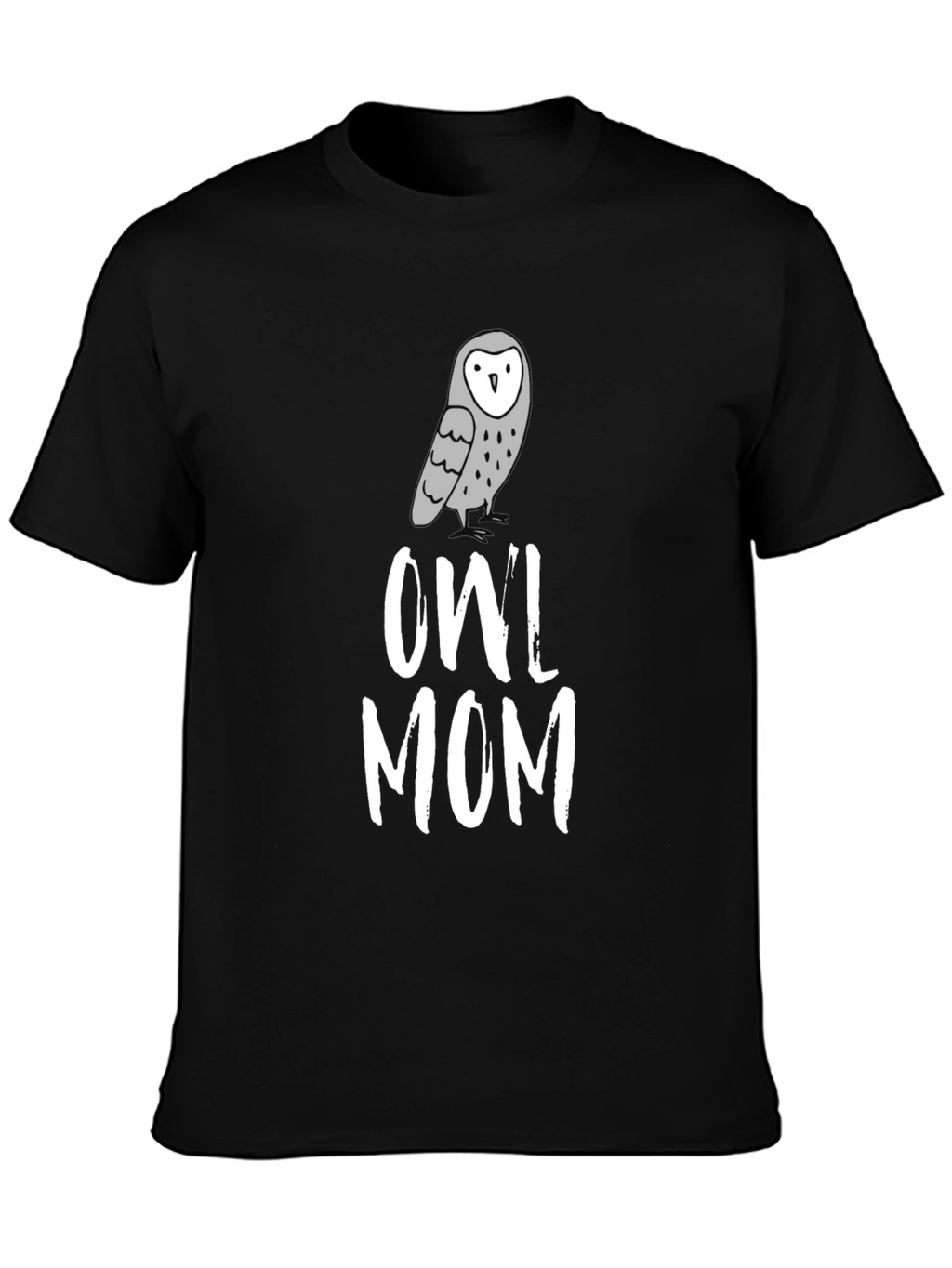 Owl Mom T-Shirt - Cute Graphic Tee