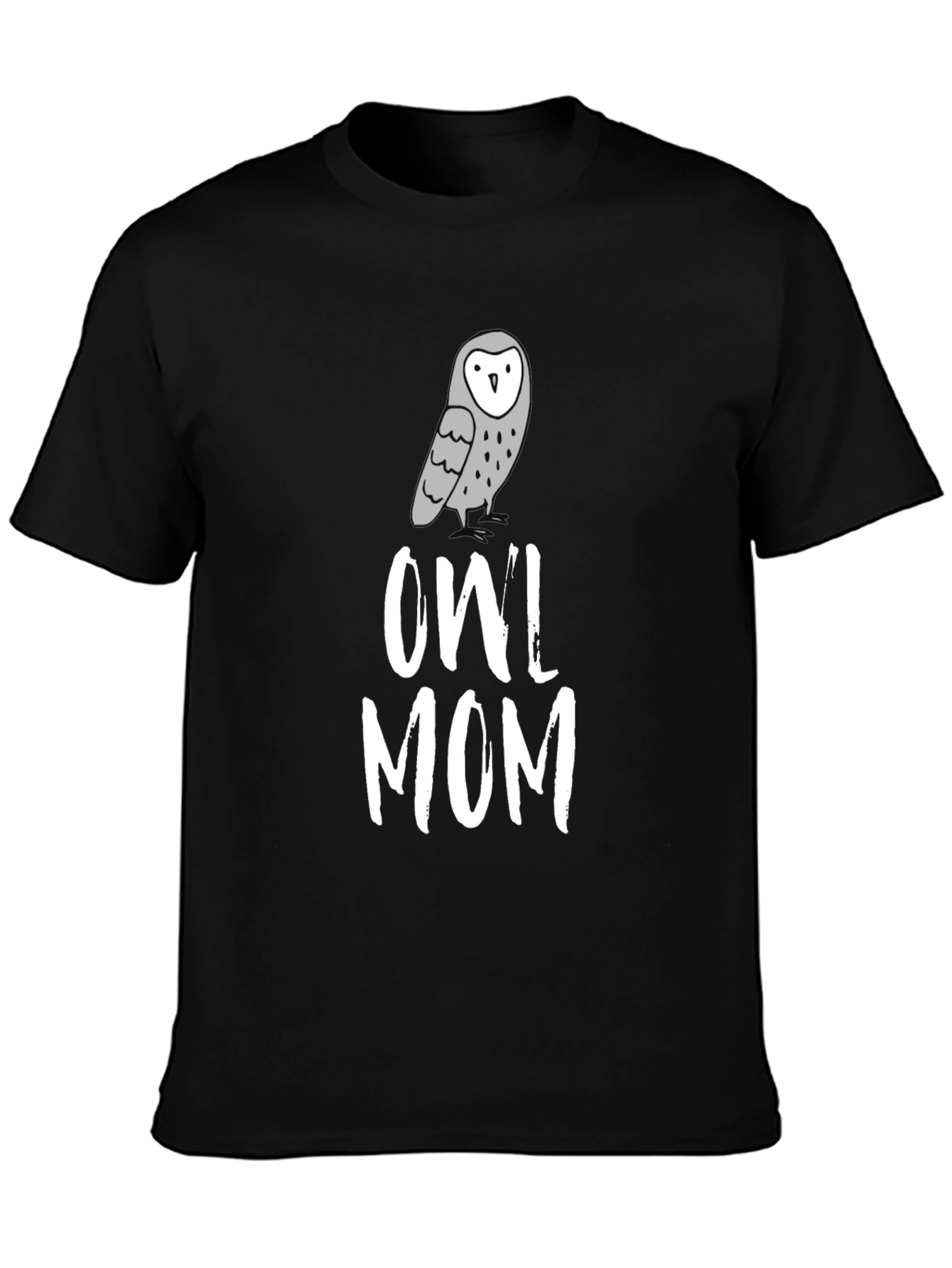 Owl Mom T-Shirt - Cute Graphic Tee