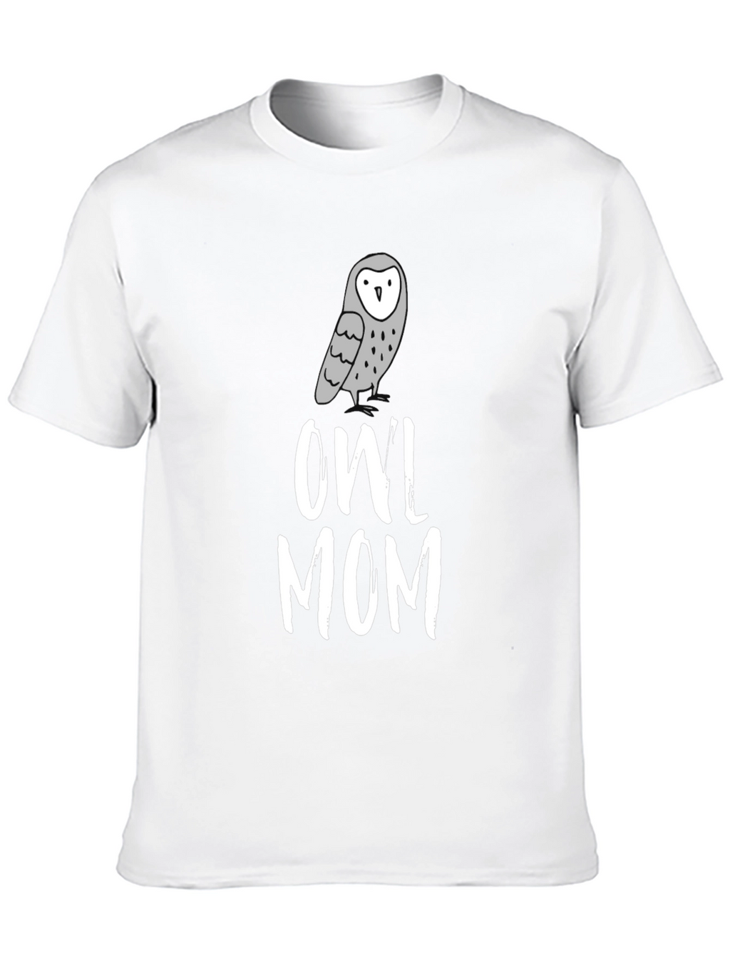 Owl Mom T-Shirt - Cute Graphic Tee