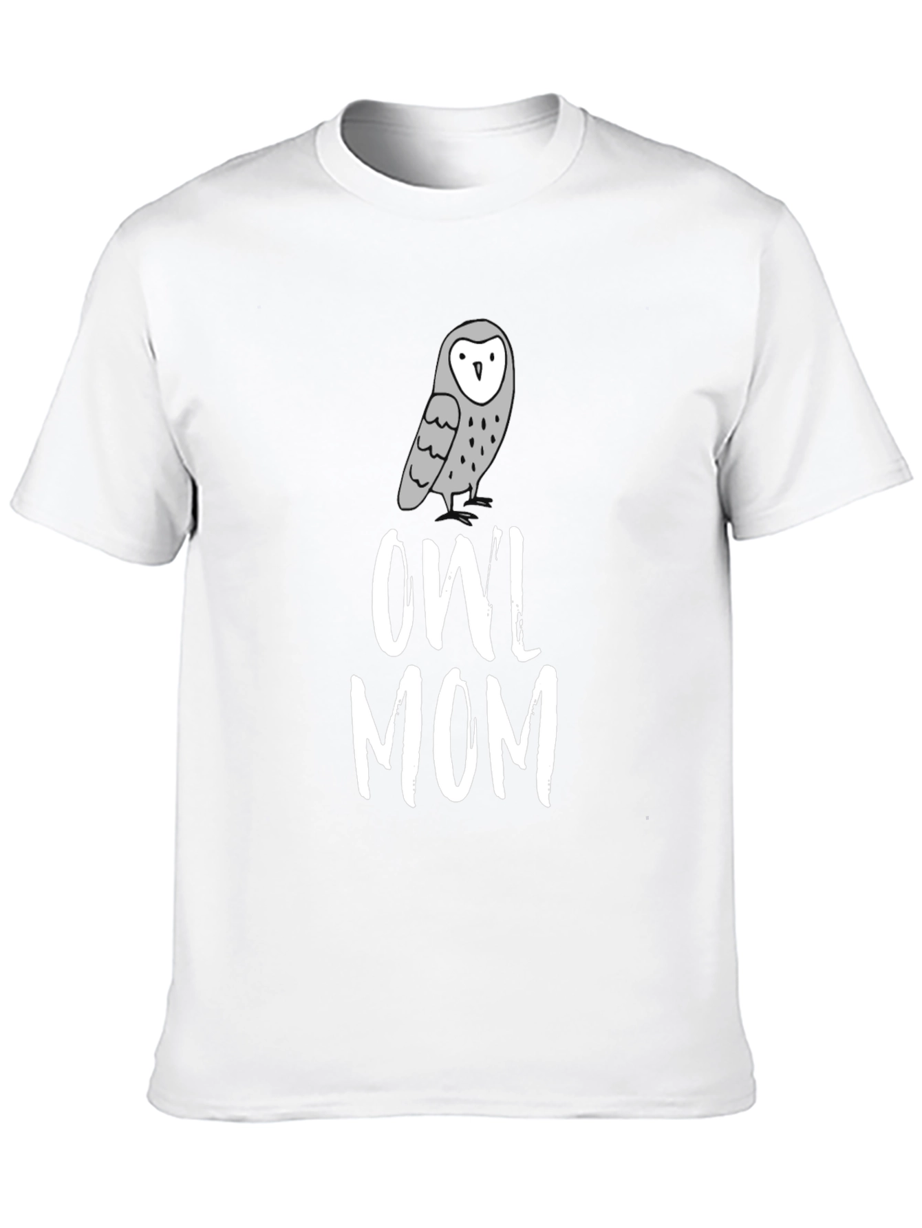 Owl Mom T-Shirt - Cute Graphic Tee
