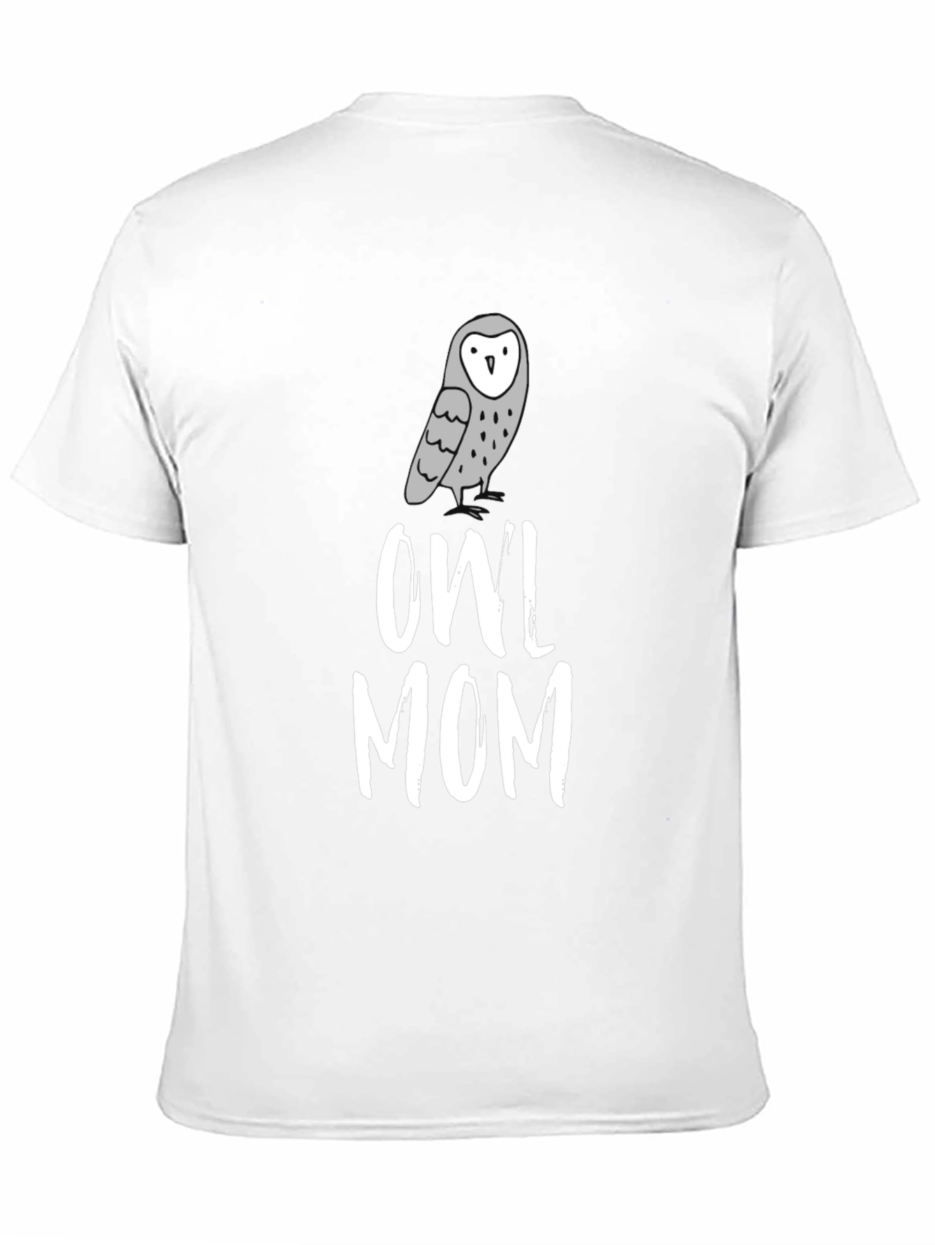 Owl Mom T-Shirt - Cute Graphic Tee