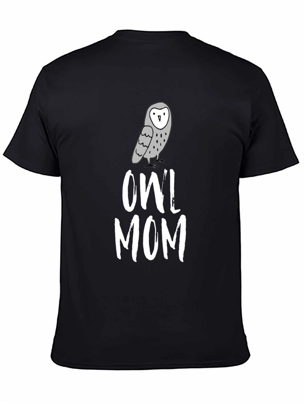 Owl Mom T-Shirt - Cute Graphic Tee