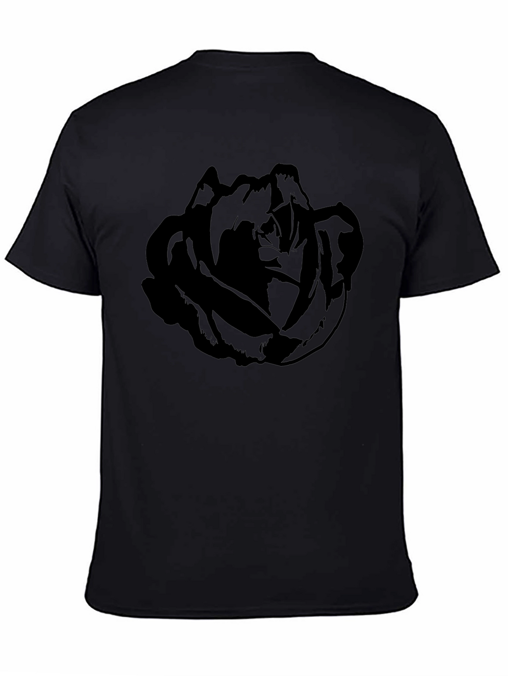 Black Rose Graphic Tee - Dark Aesthetic T-Shirt