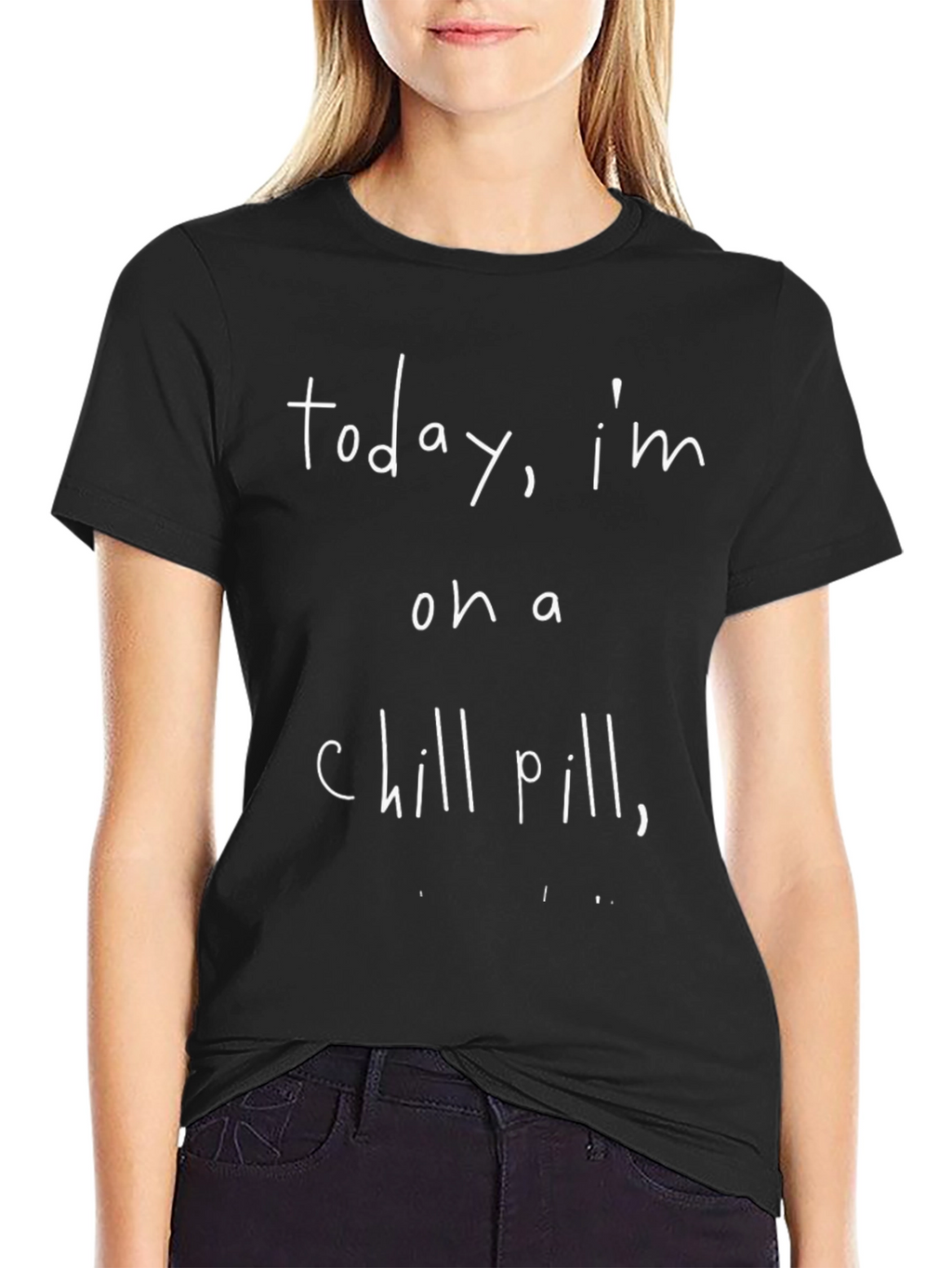 Chill Pill Graphic Tee - Relaxed Comfort
