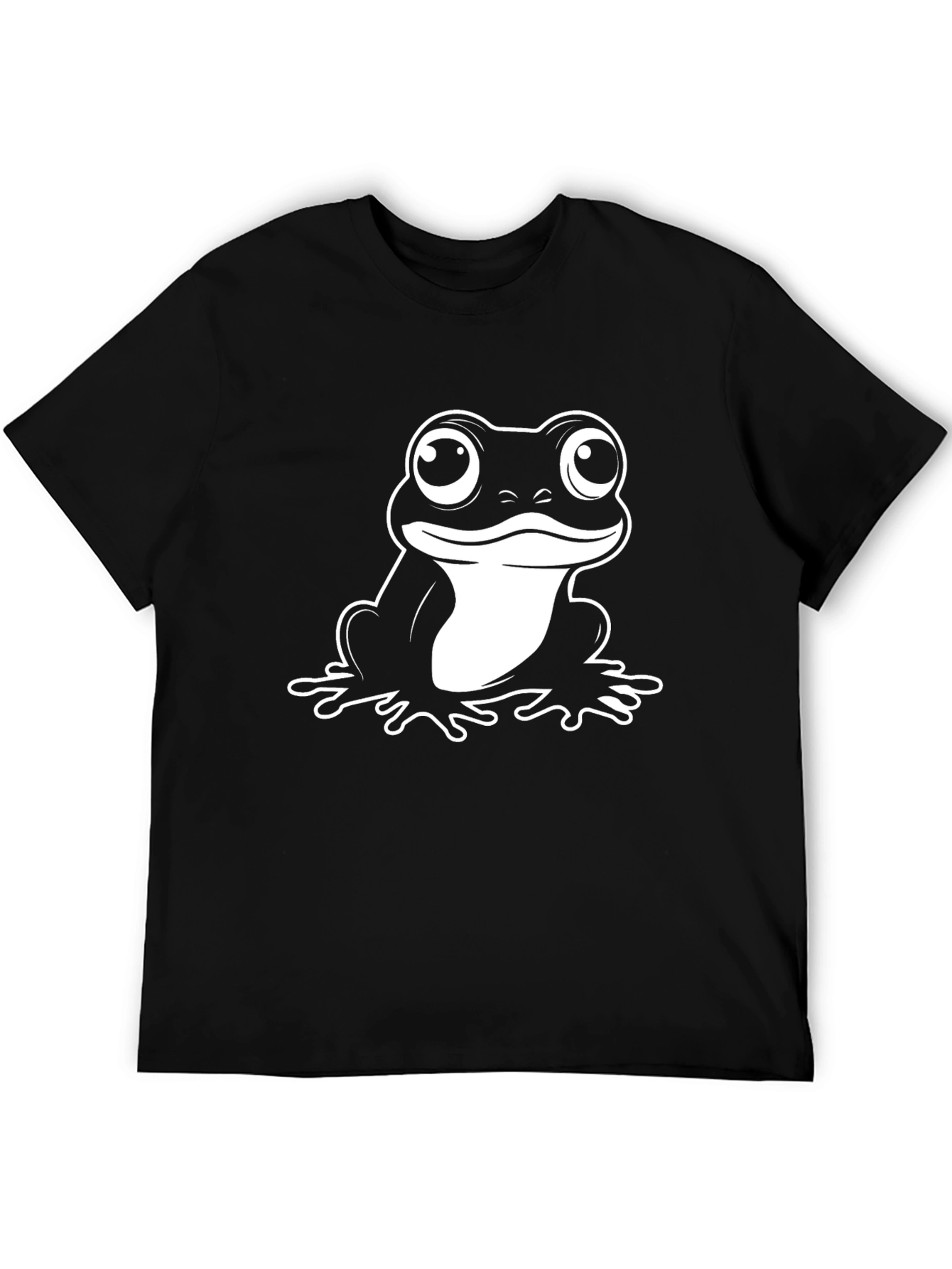 Frog Graphic Black T-Shirt