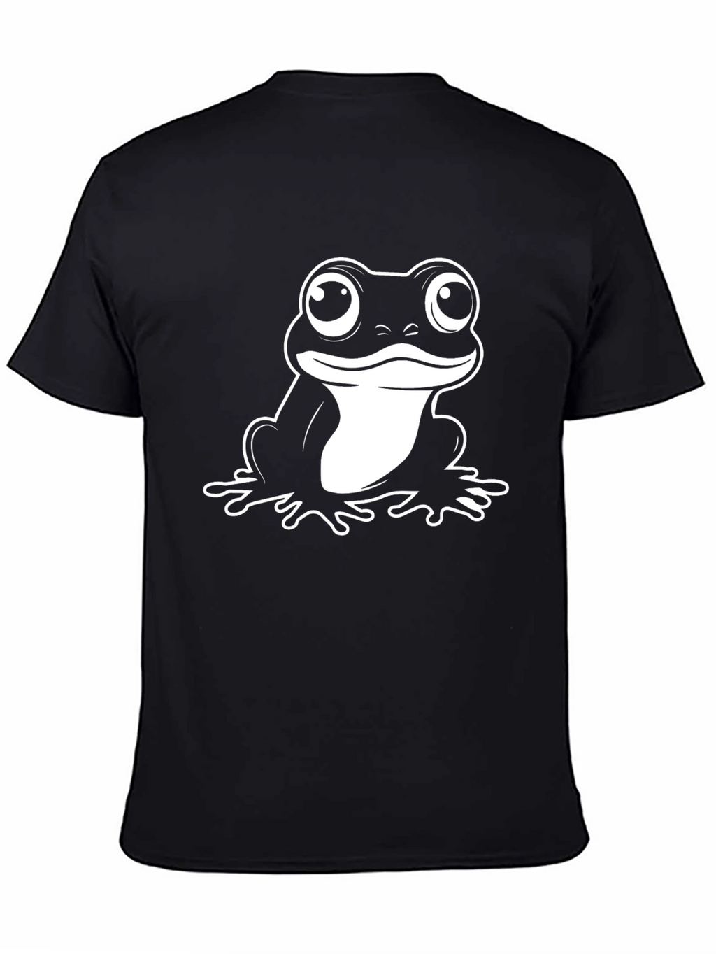 Frog Graphic Black T-Shirt