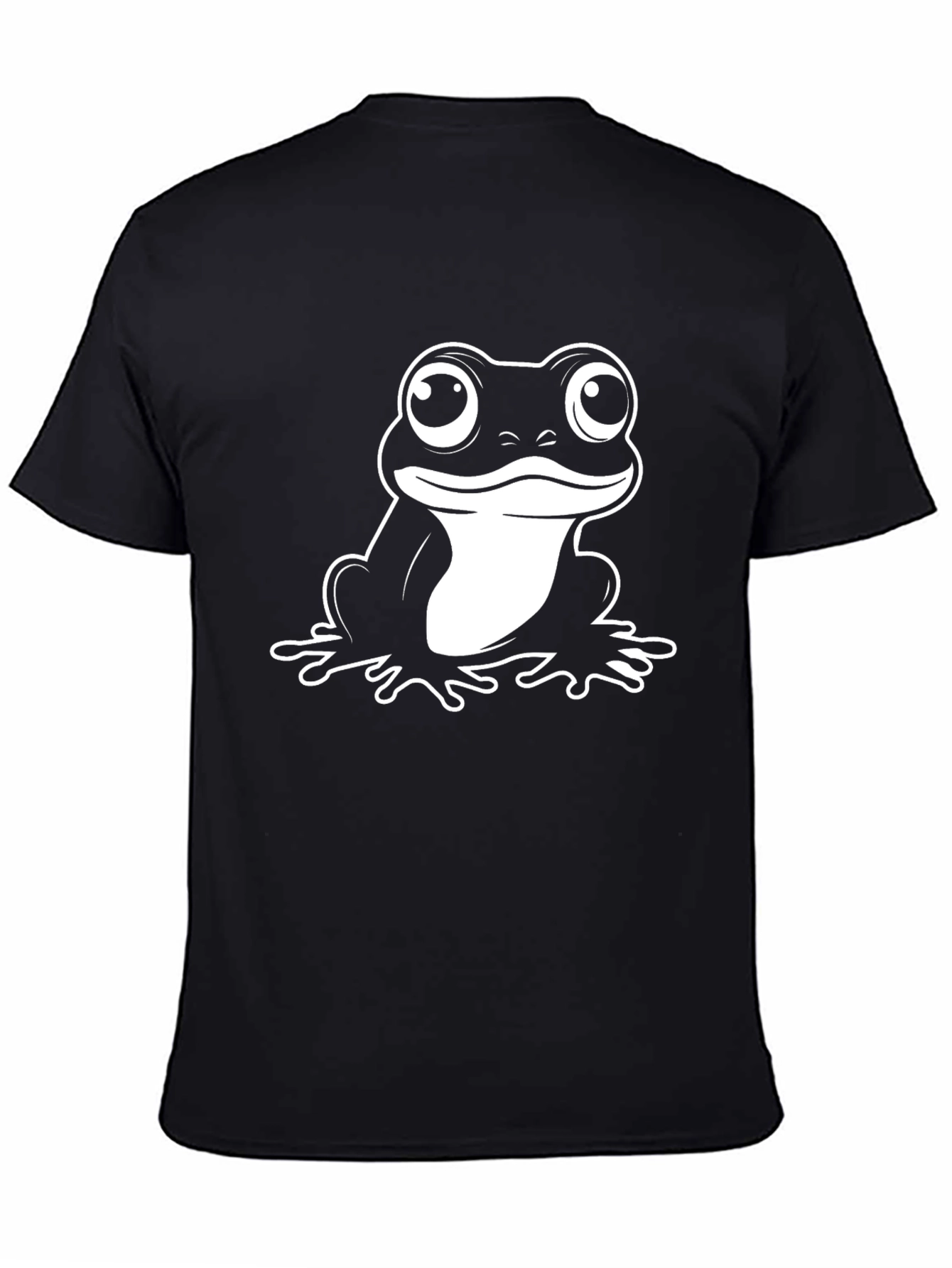 Frog Graphic Black T-Shirt