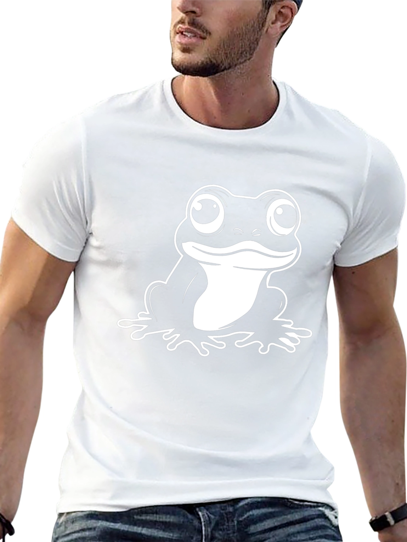 Frog Graphic Black T-Shirt