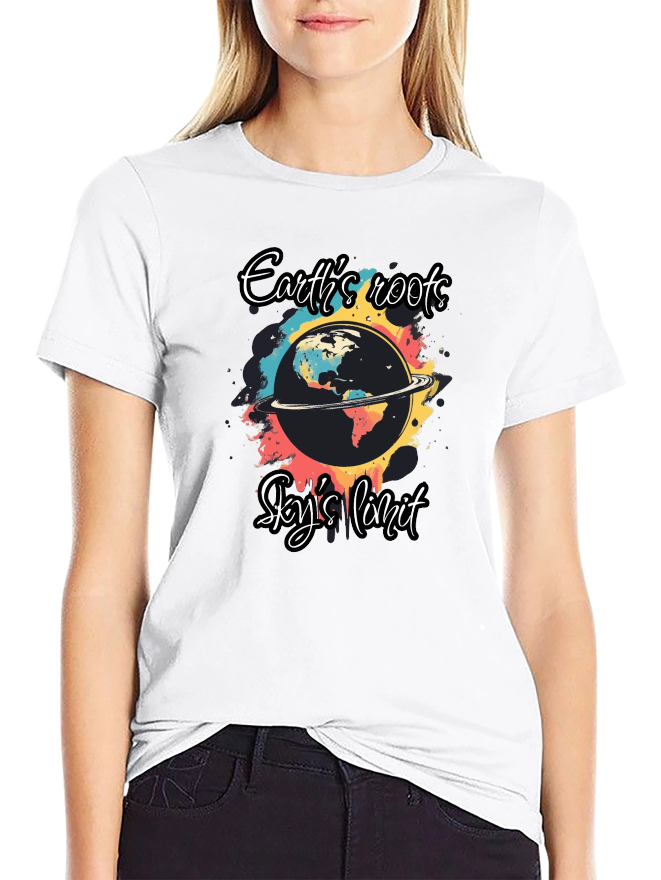 Earths Roots Skys Limit Graphic T-Shirt