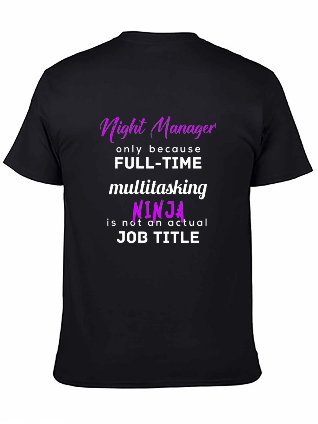 Night Manager Ninja T-Shirt