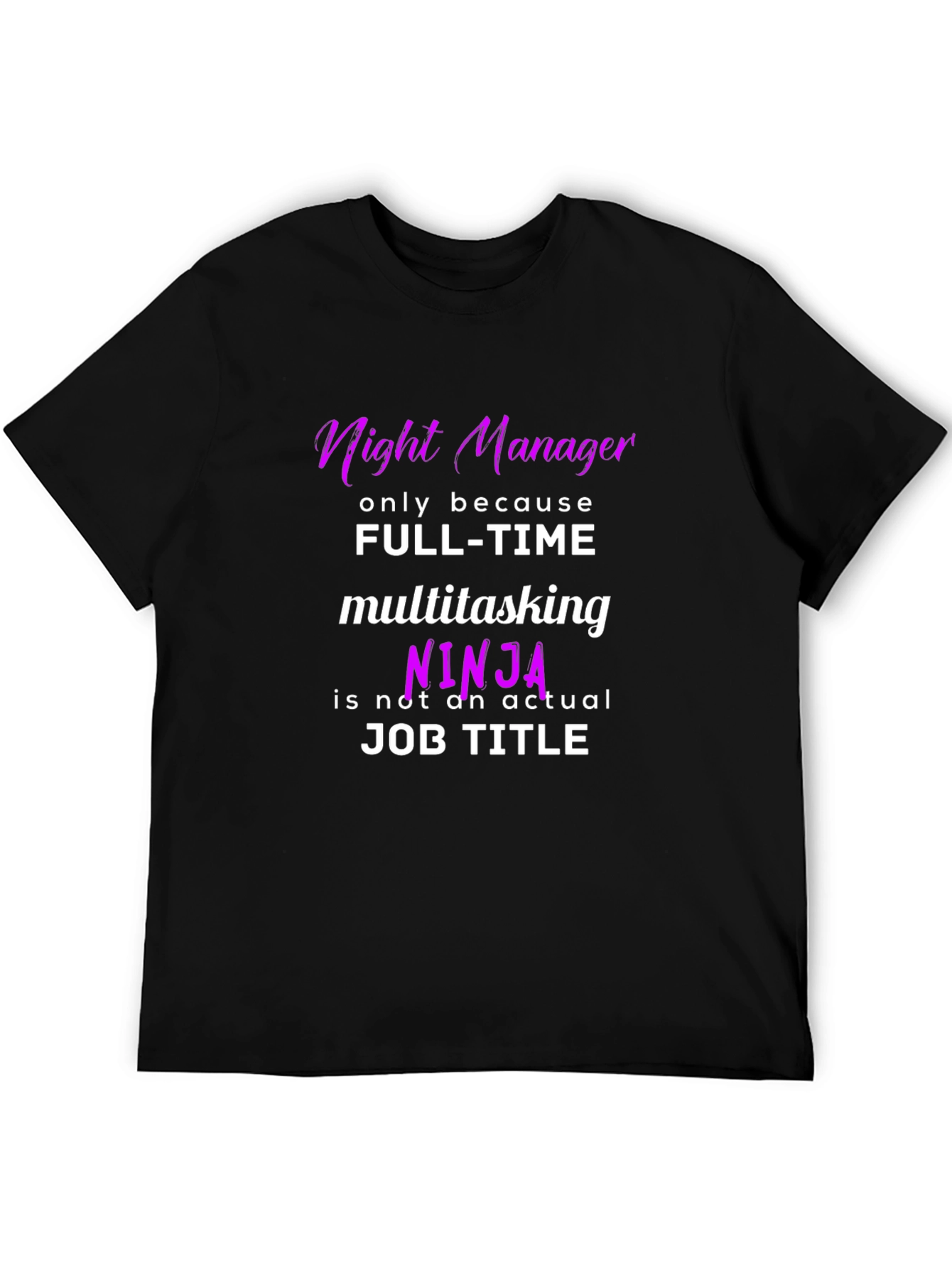 Night Manager Ninja T-Shirt