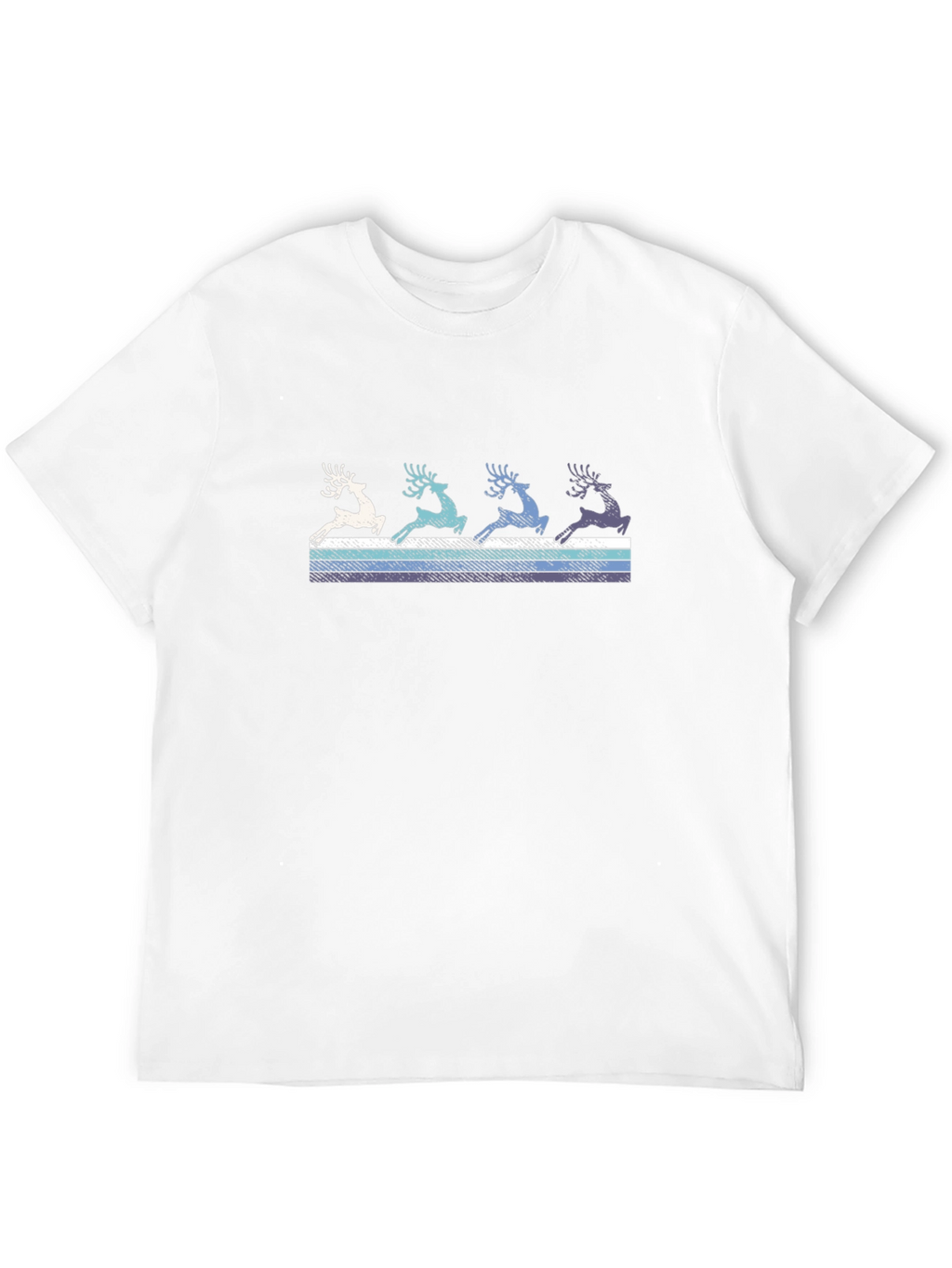 Retro Reindeer Graphic Tee