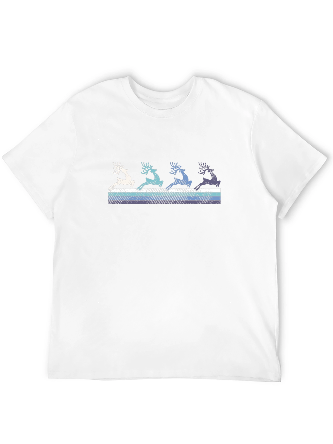 Retro Reindeer Graphic Tee