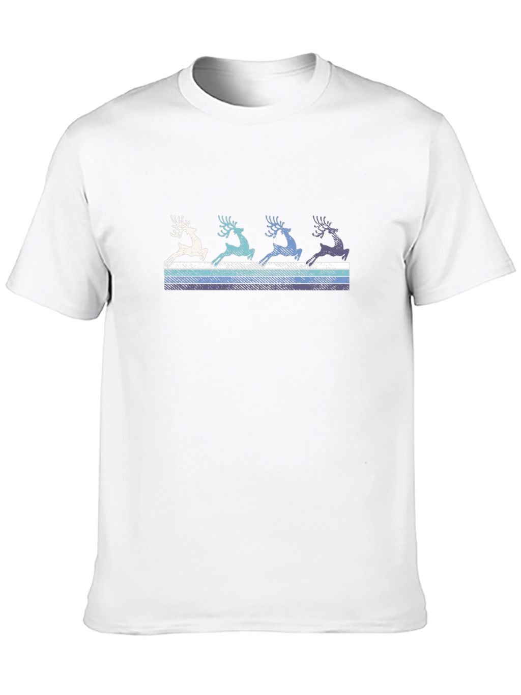 Retro Reindeer Graphic Tee