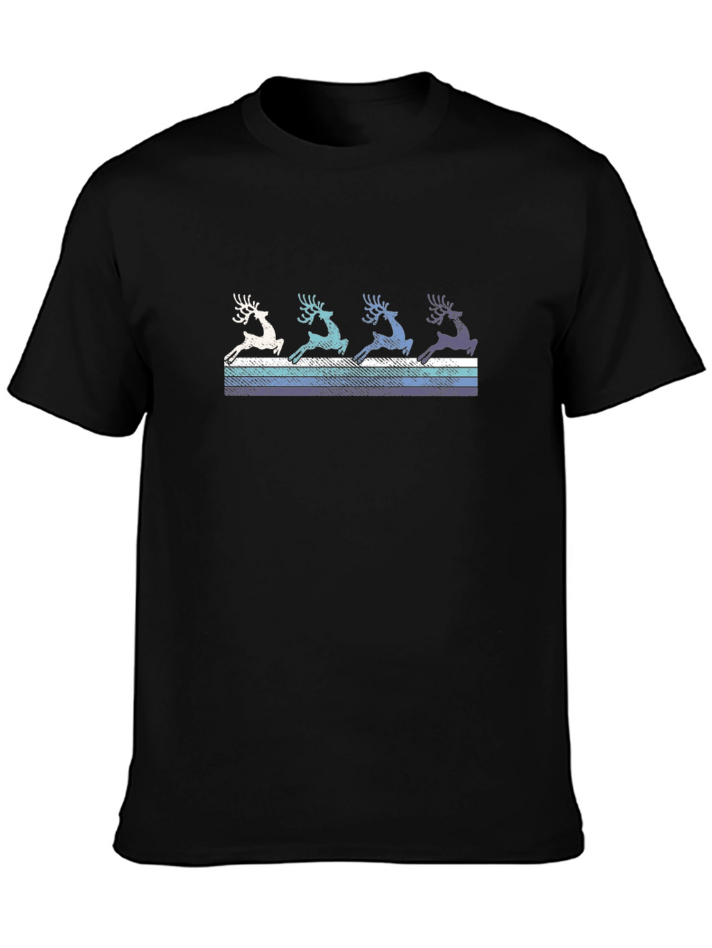 Retro Reindeer Graphic Tee