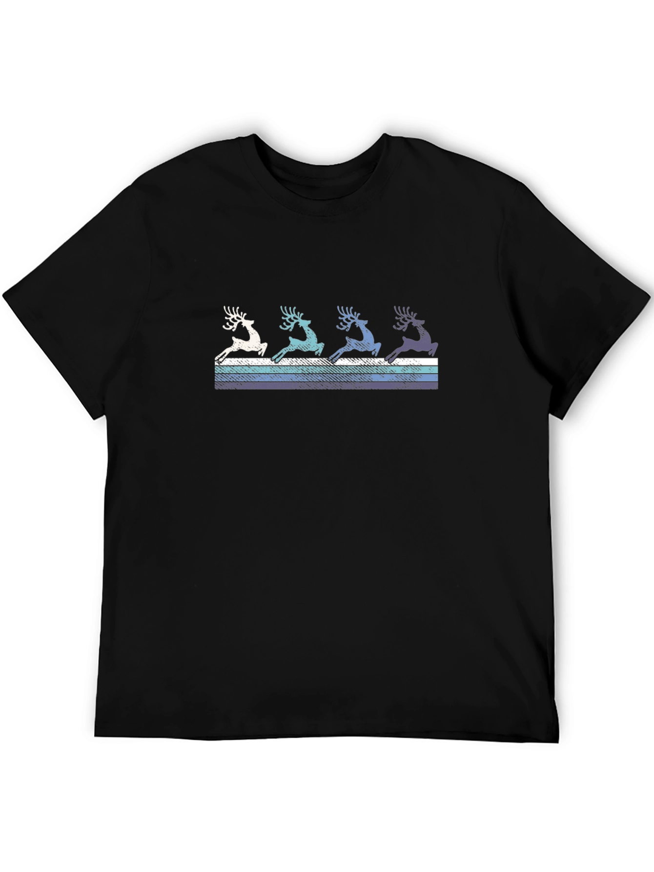 Retro Reindeer Graphic Tee