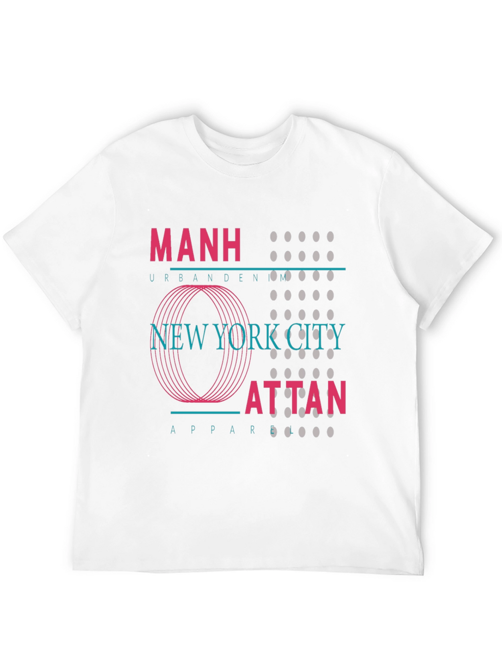 Manhattan New York City Graphic T-Shirt