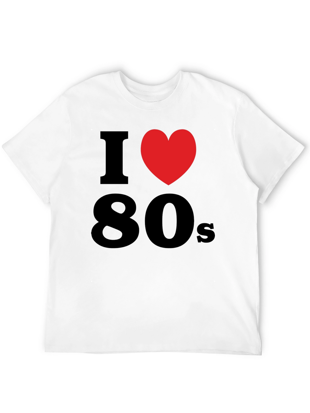 I Heart 80s T-Shirt - Retro Style