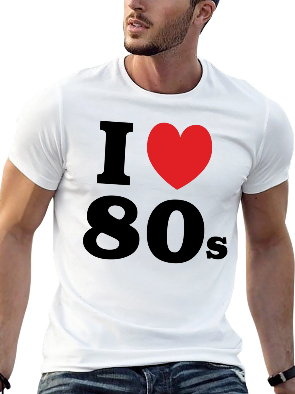 I Heart 80s T-Shirt - Retro Style