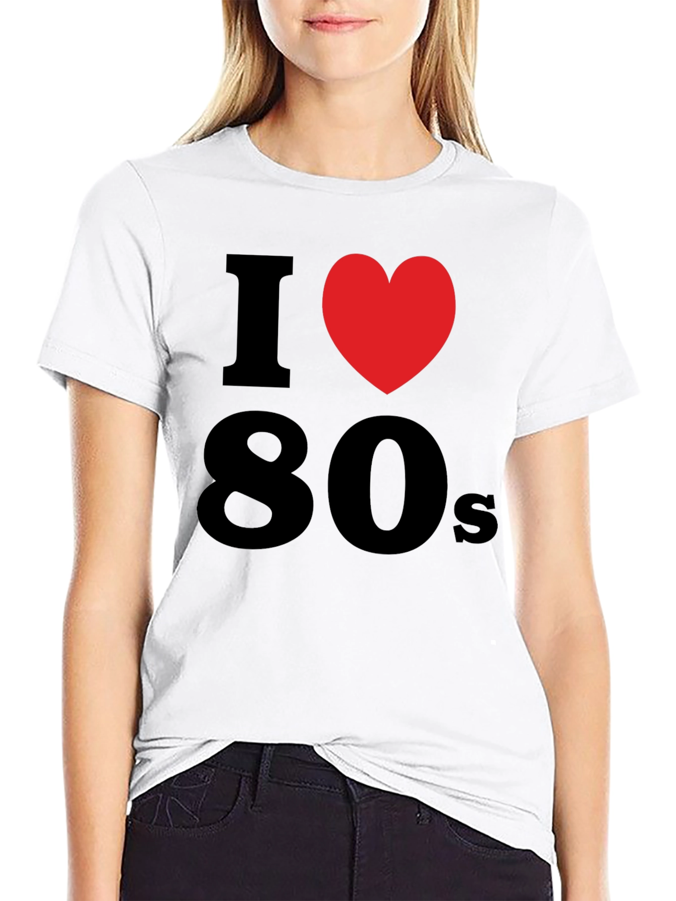 I Heart 80s T-Shirt - Retro Style
