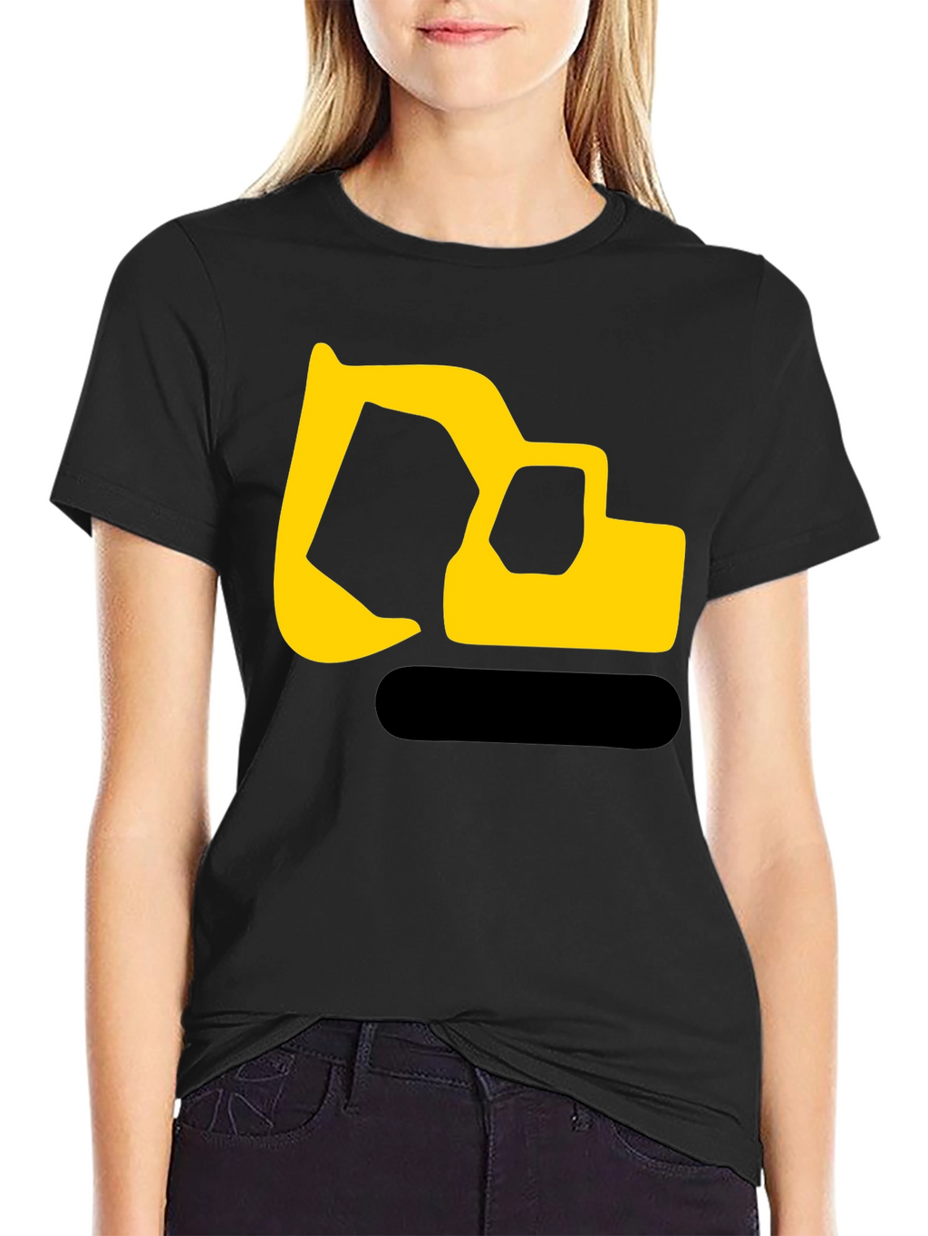 Excavator Graphic Tee - Construction Worker Gift
