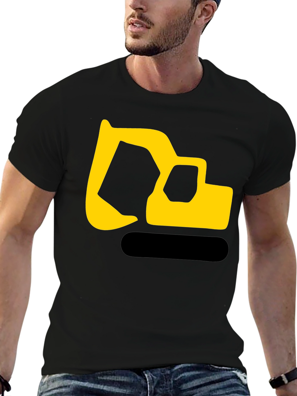 Excavator Graphic Tee - Construction Worker Gift