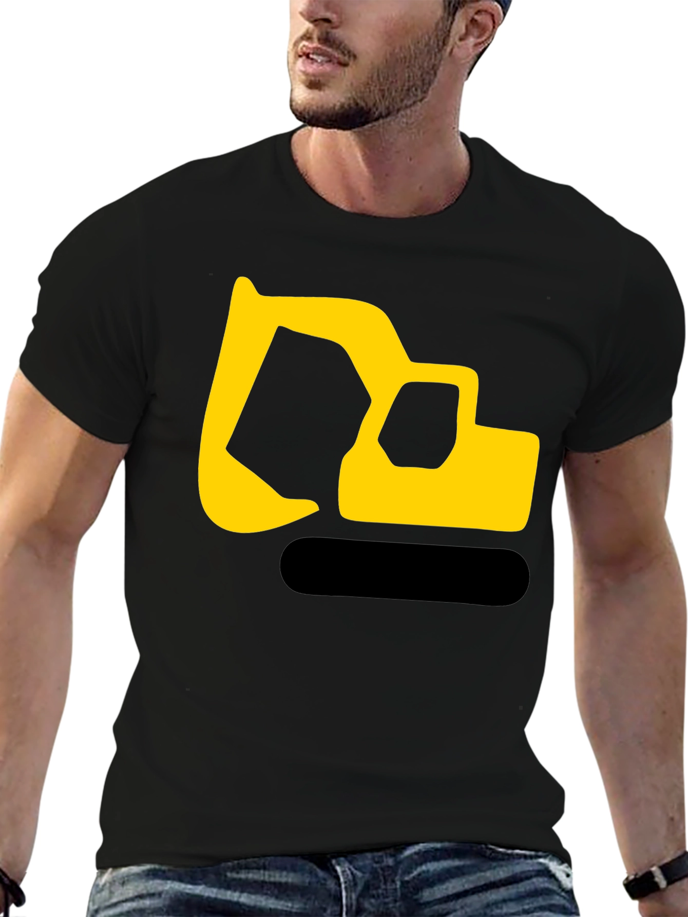 Excavator Graphic Tee - Construction Worker Gift