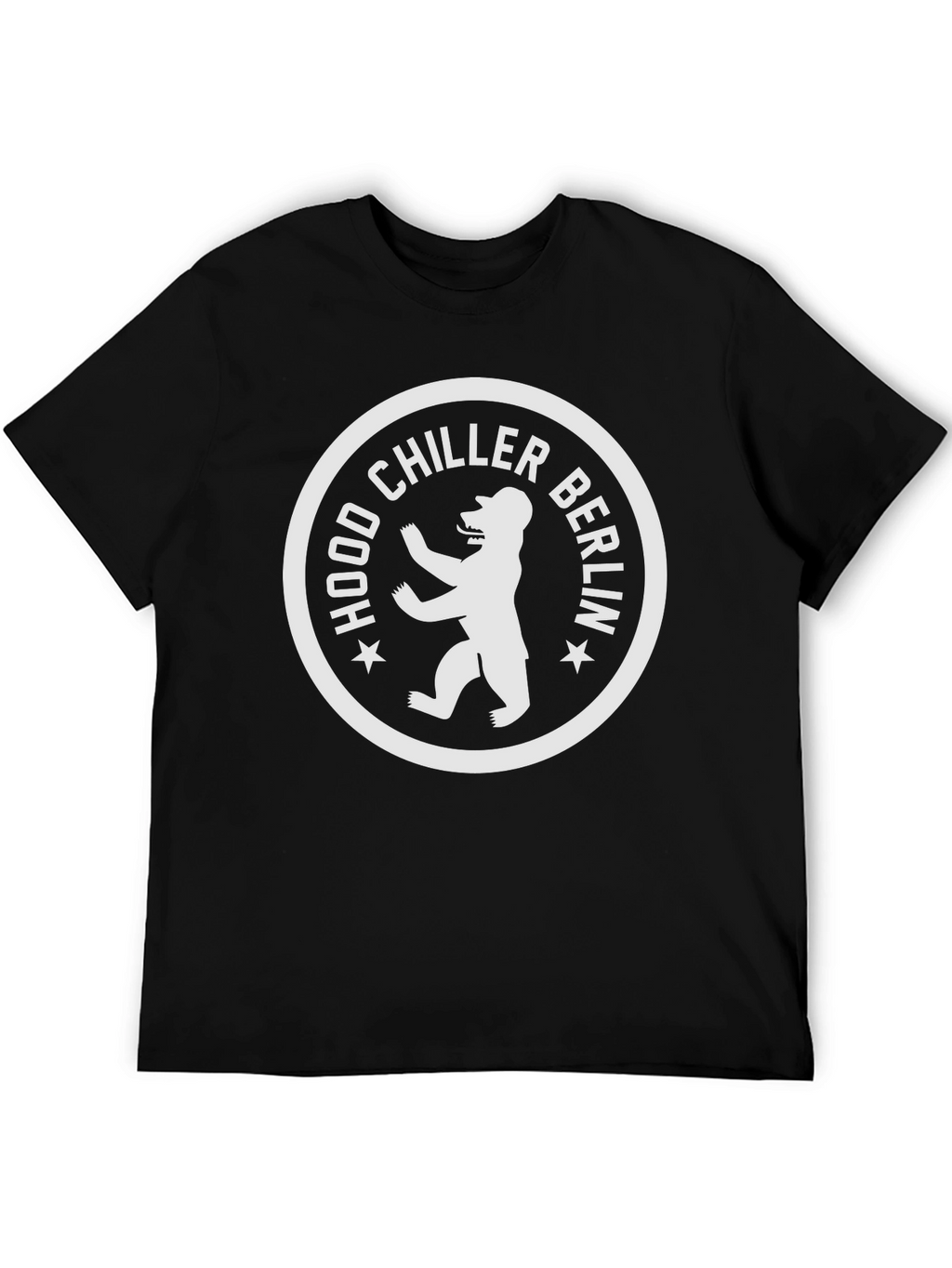 Hood Chiller Berlin Black Graphic T-Shirt