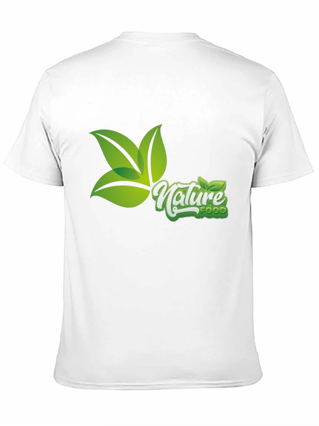 Nature Food Graphic Tee - Black Casual T-Shirt