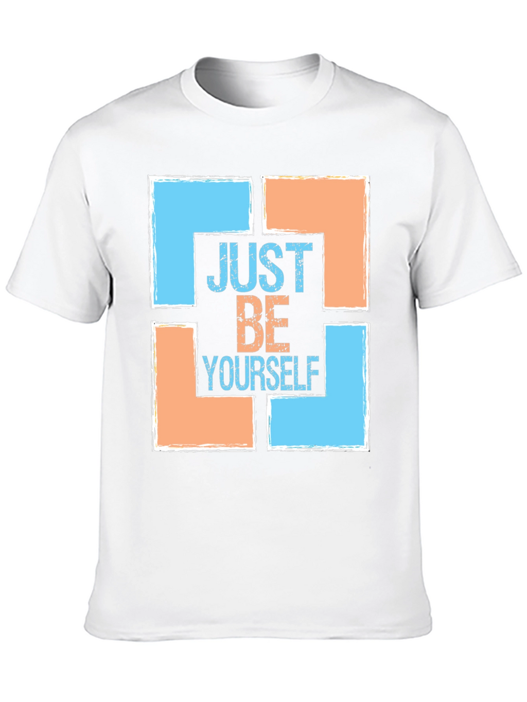 Just Be Yourself Graphic Tee - Trendy Style