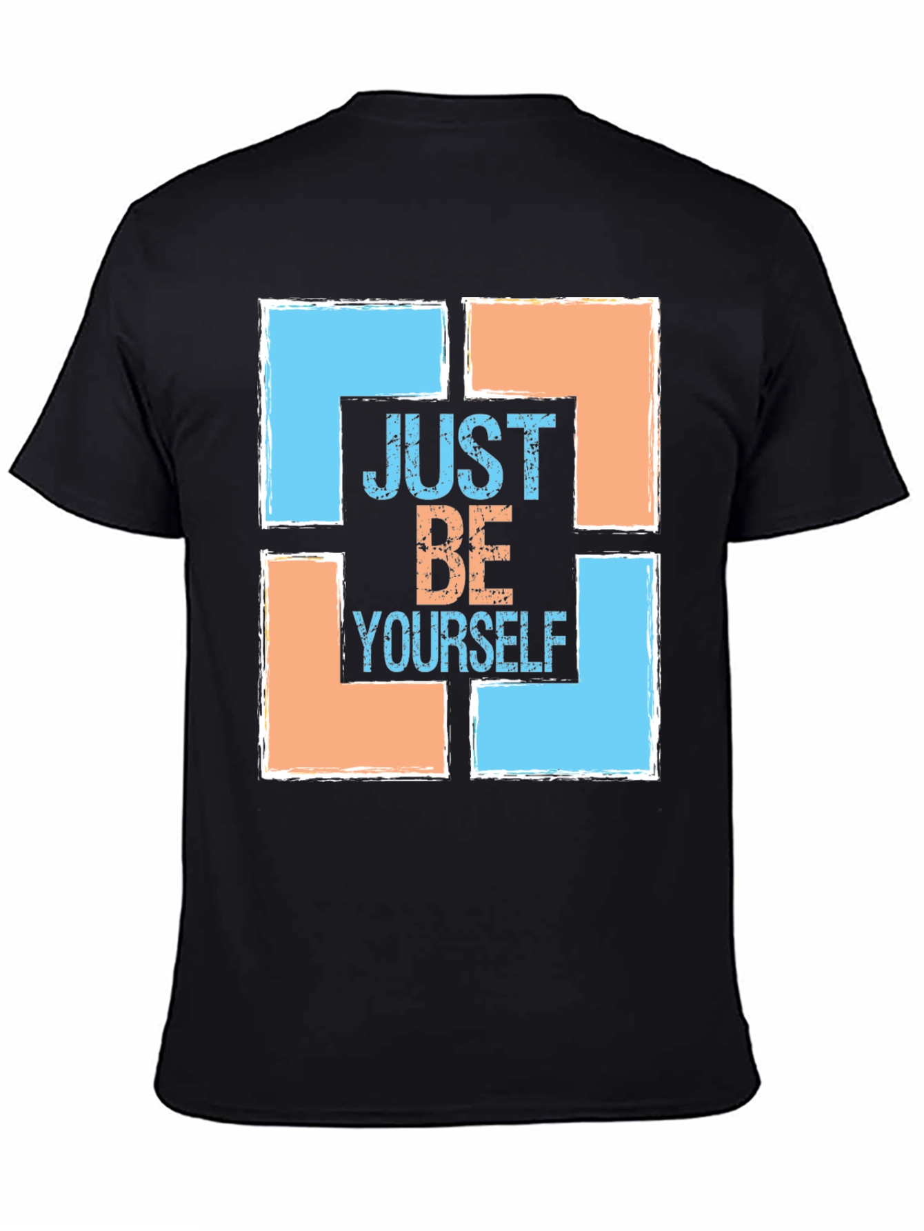 Just Be Yourself Graphic Tee - Trendy Style