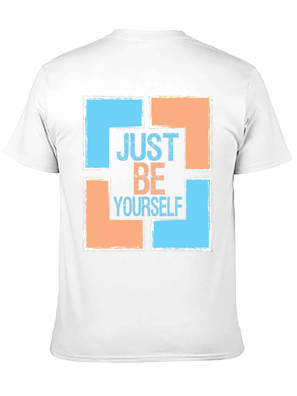 Just Be Yourself Graphic Tee - Trendy Style