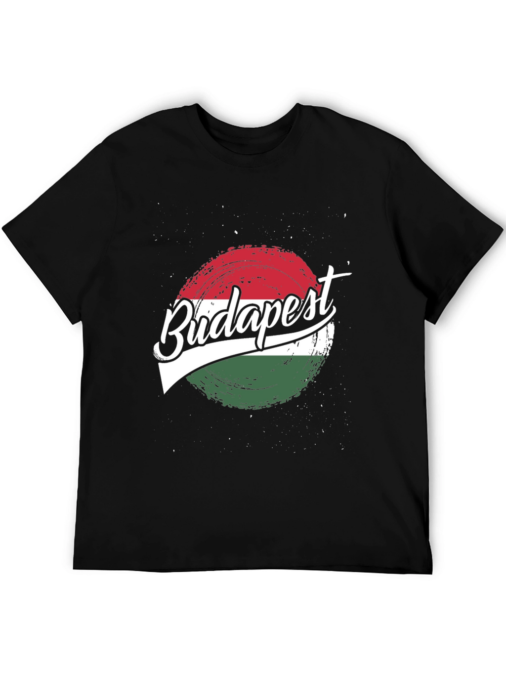 Budapest Flag Graphic T-Shirt