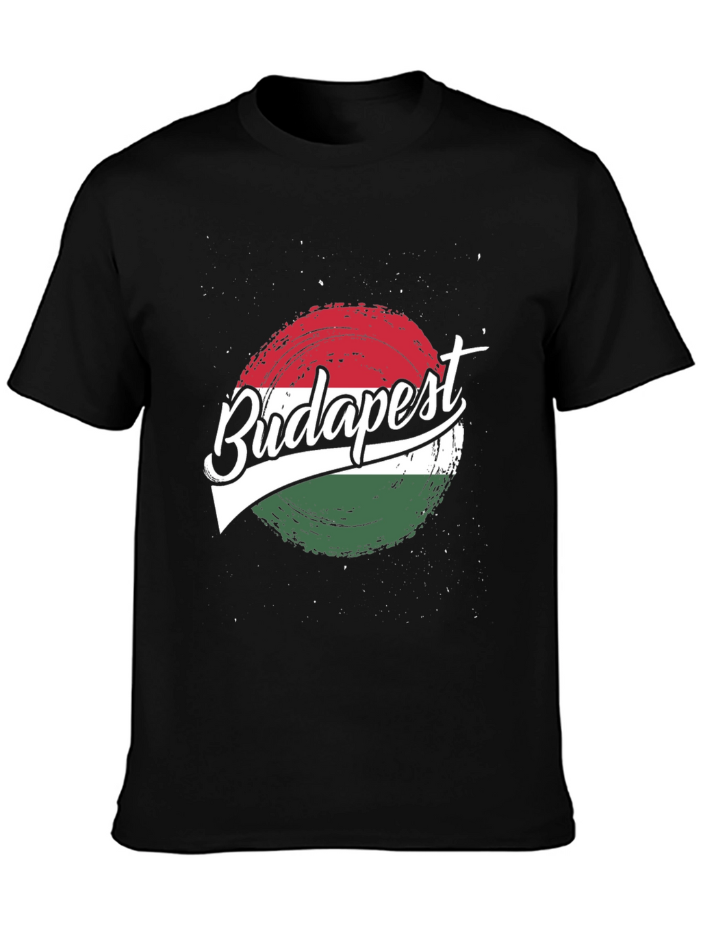 Budapest Flag Graphic T-Shirt