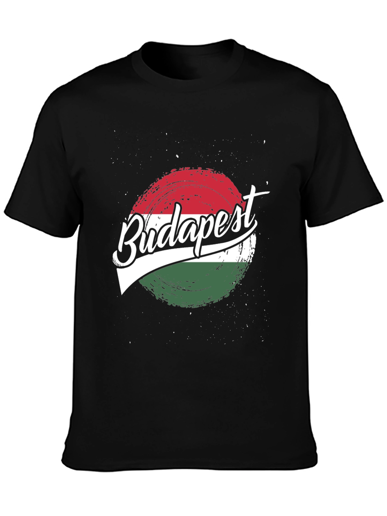 Budapest Flag Graphic T-Shirt