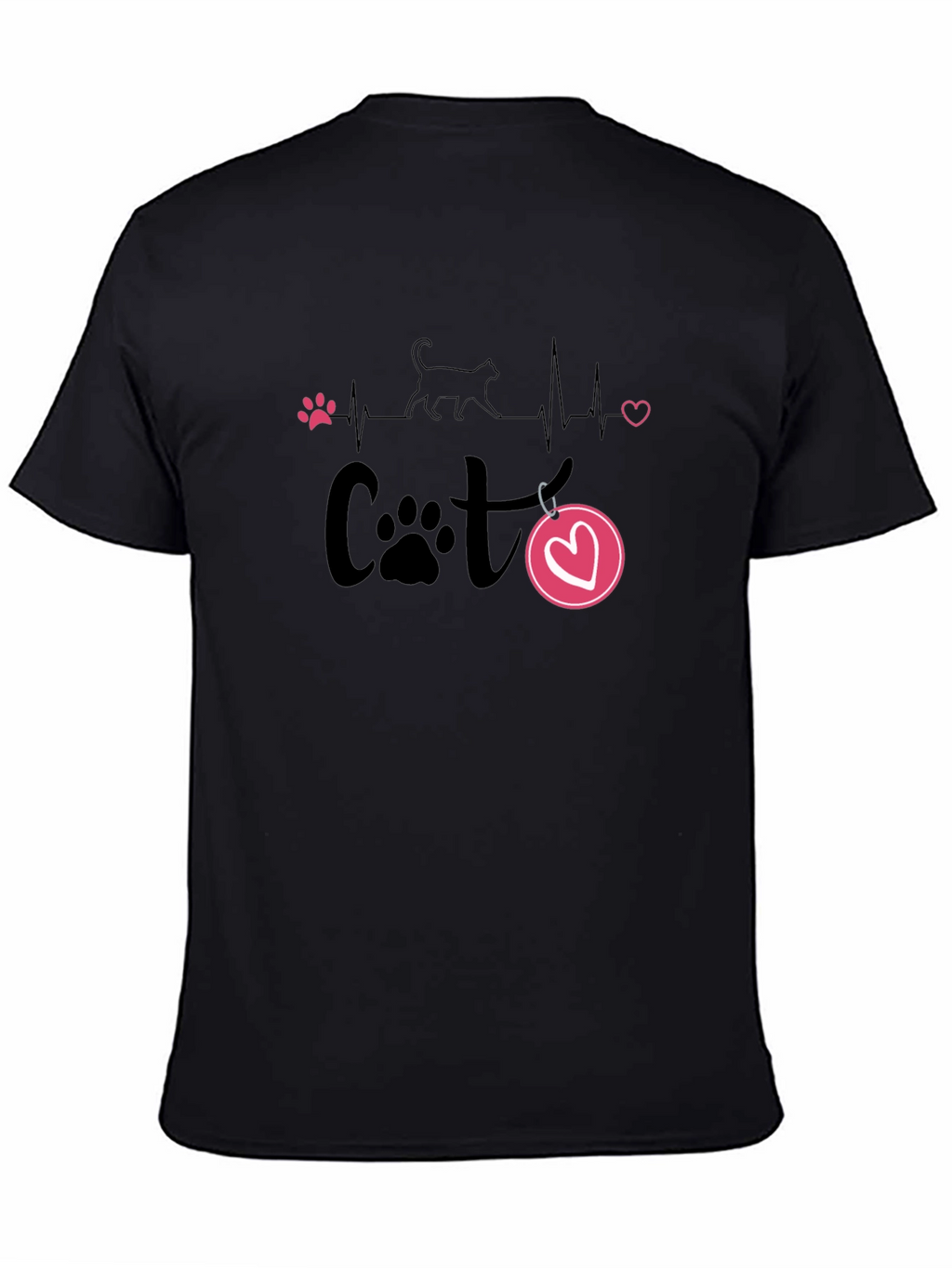 Cat Lover Heartbeat T-Shirt