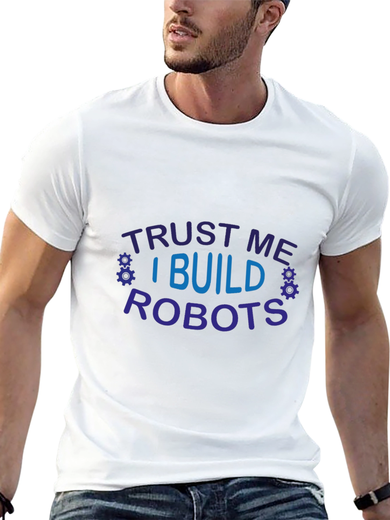 Trust Me I Build Robots Graphic T-Shirt