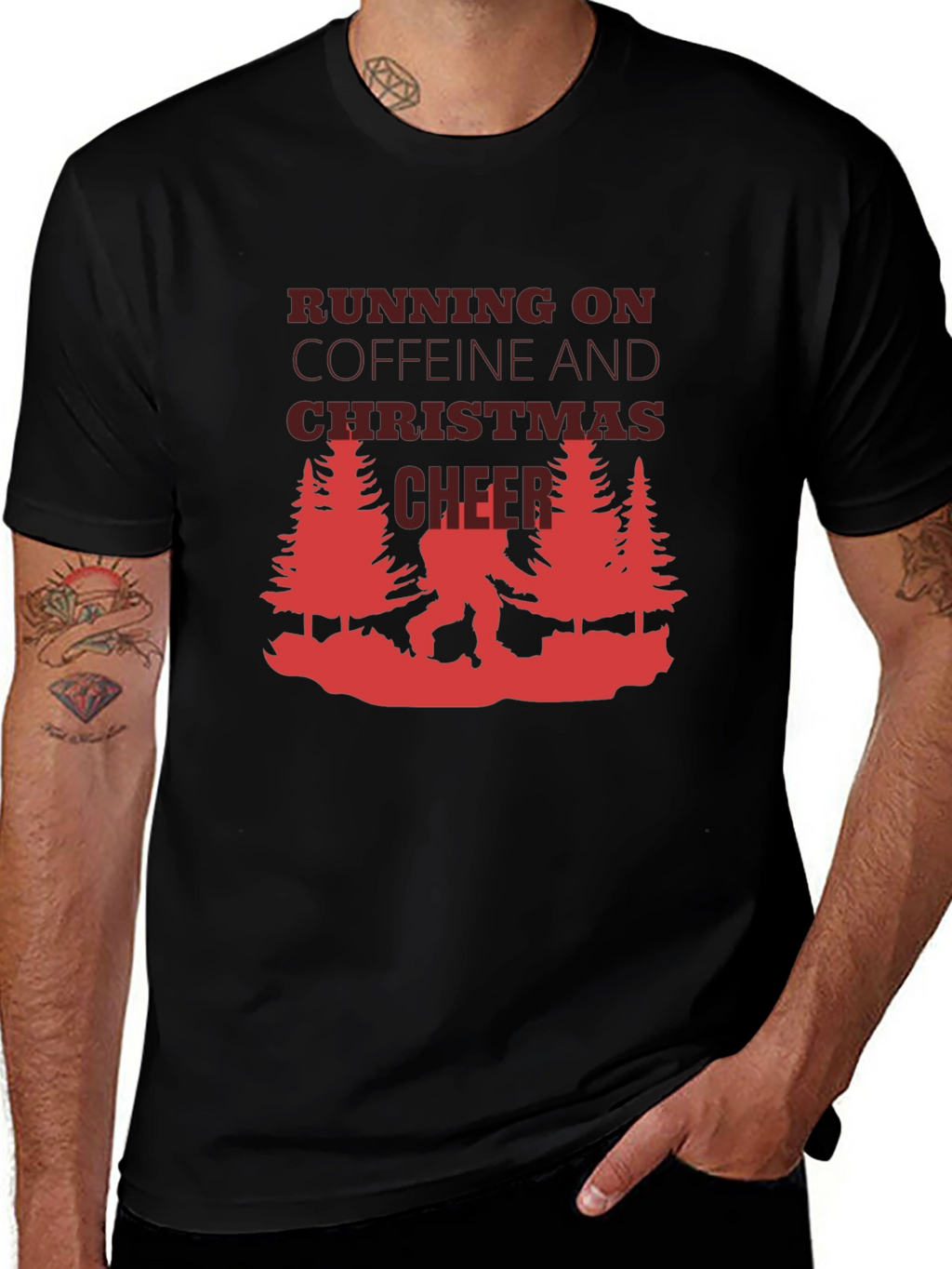 Christmas Cheer Caffeine T-Shirt