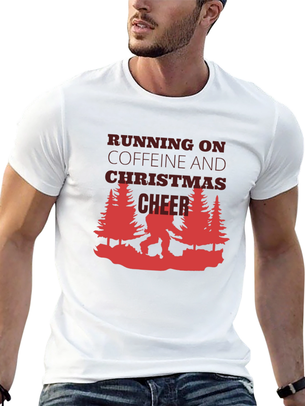Christmas Cheer Caffeine T-Shirt