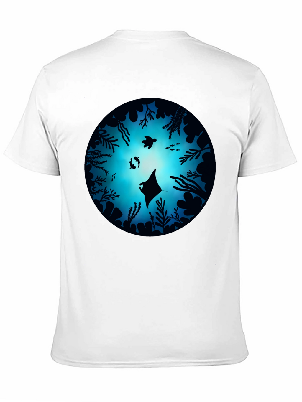 Ocean Depths Graphic Black T-Shirt