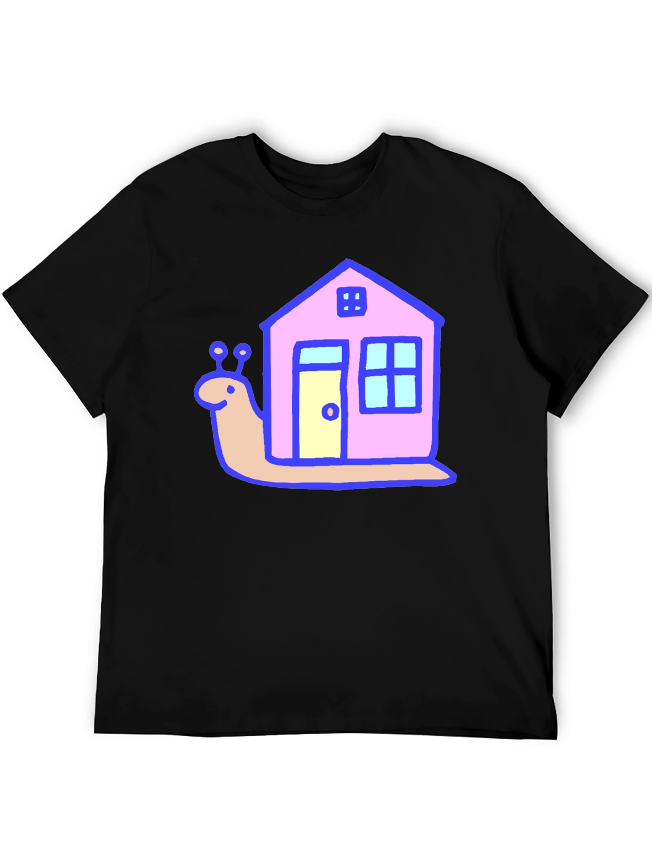 Snail House Graphic Print Tee