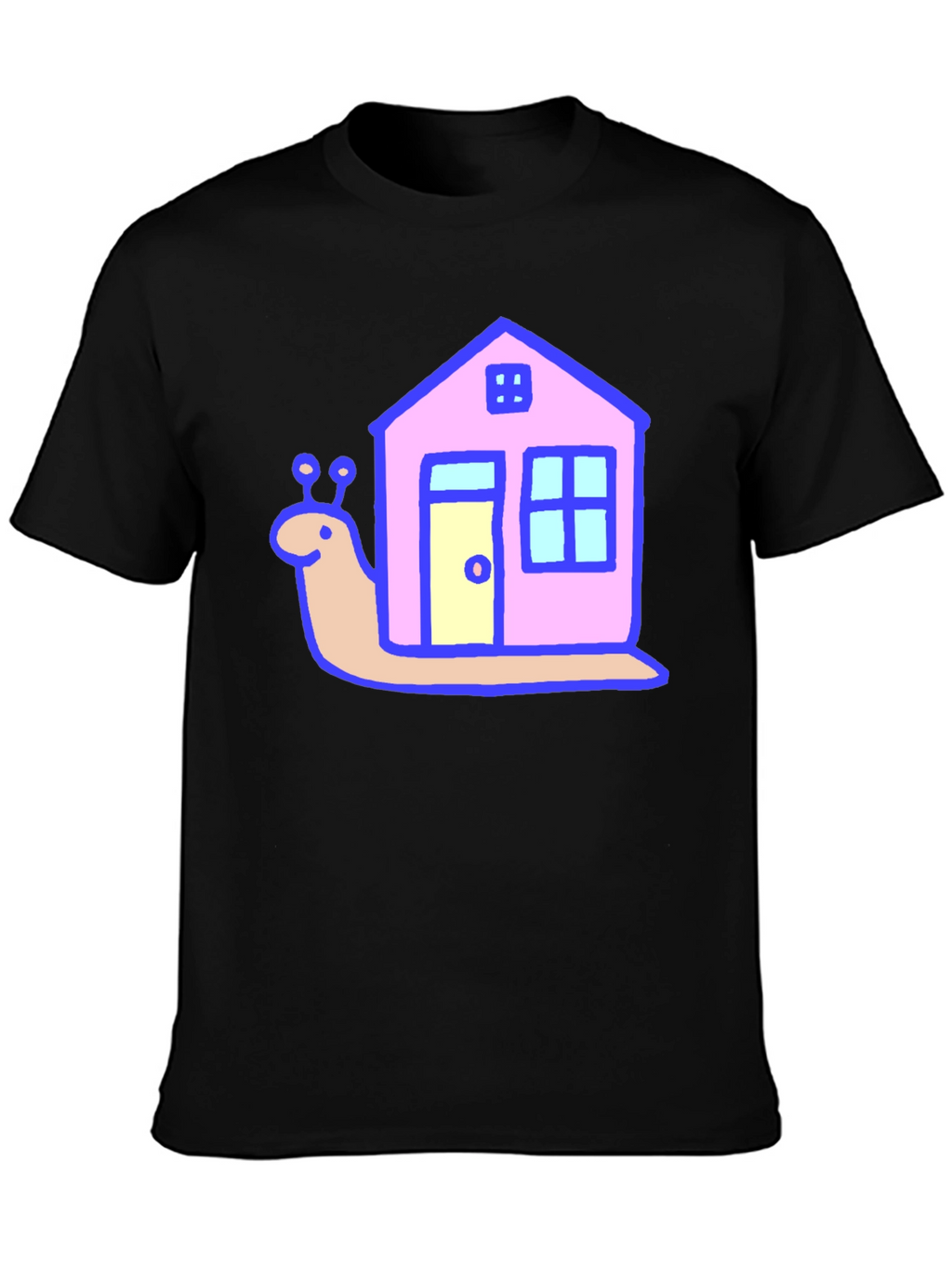 Snail House Graphic Print Tee