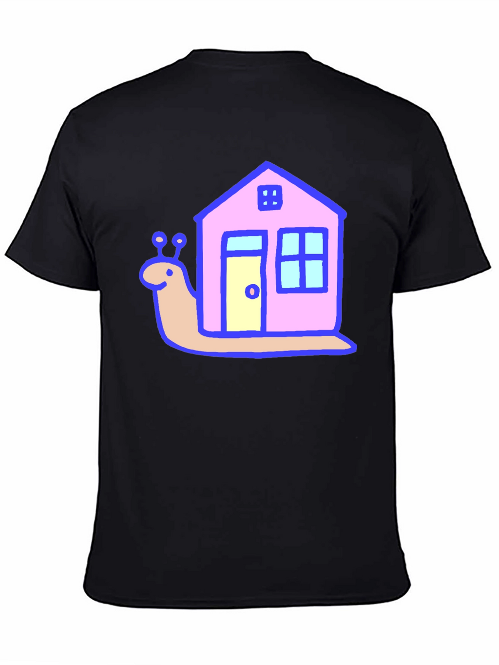 Snail House Graphic Print Tee