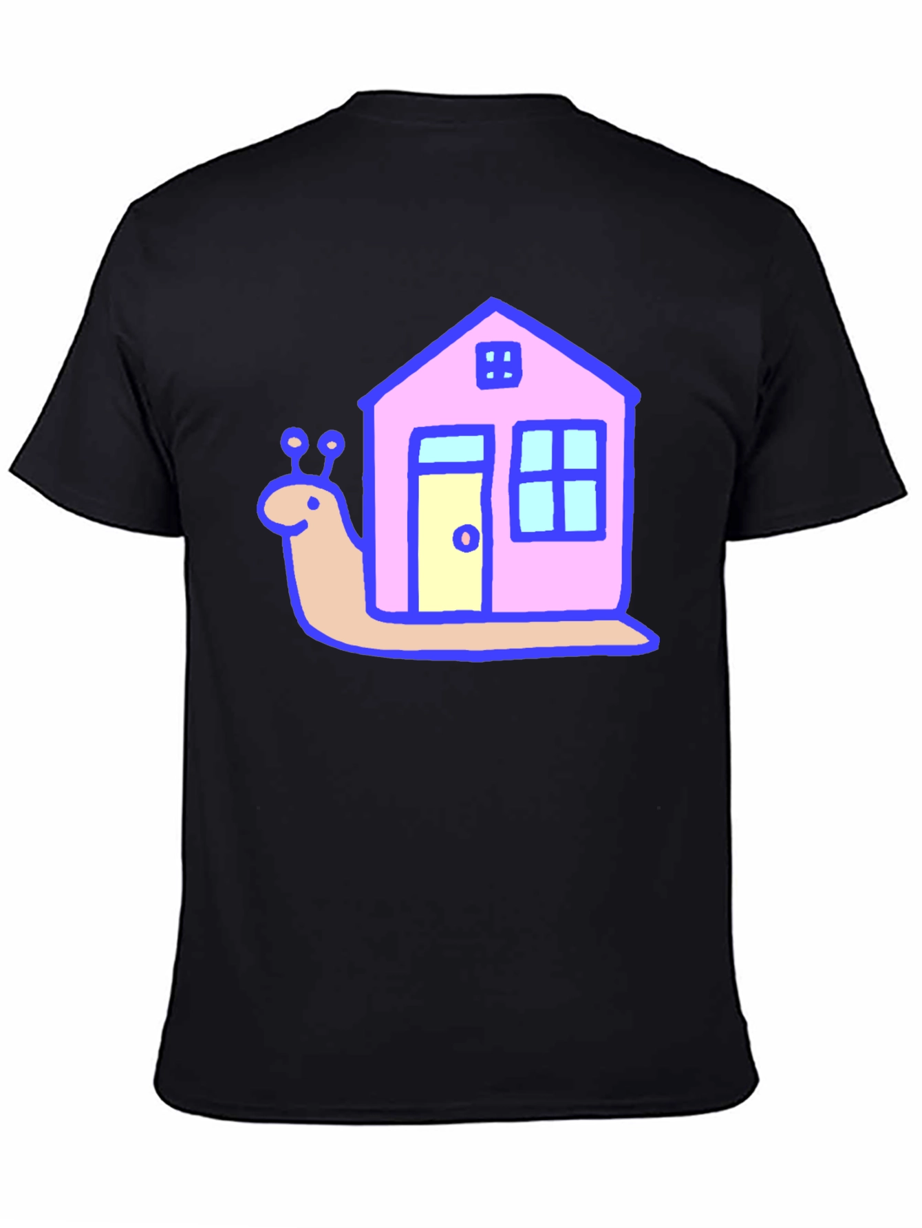 Snail House Graphic Print Tee